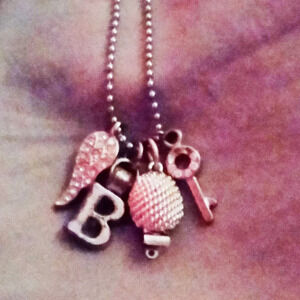 Multi charm necklace